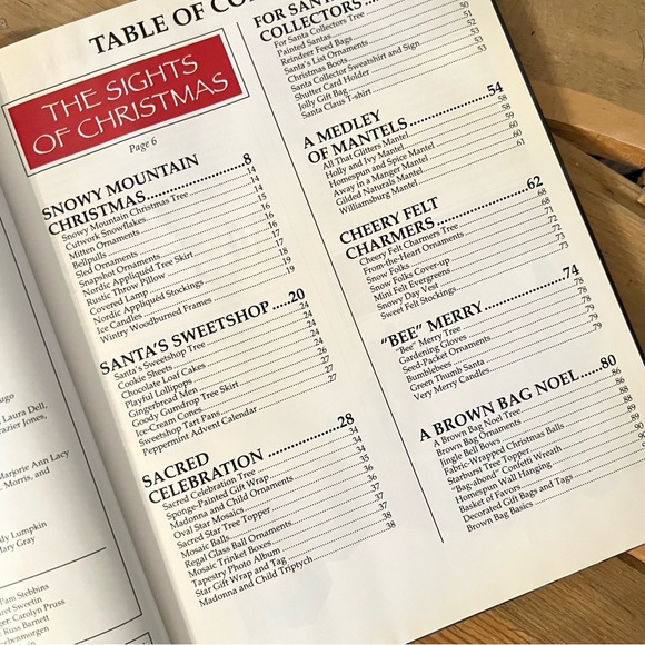 Vintage Hardcover Leisure Arts The Spirit of Christmas Books Craft and Recipes - Picture 8 of 11